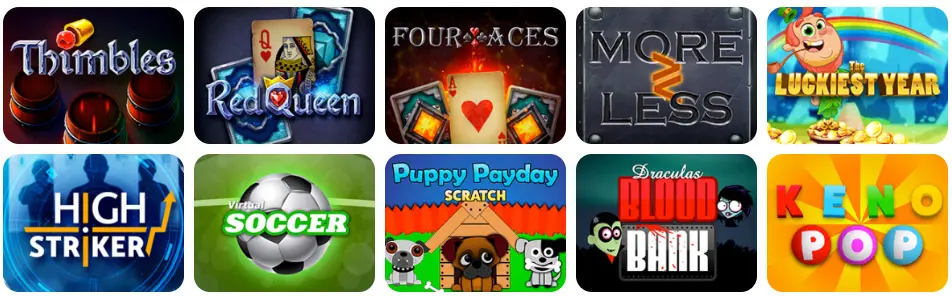 Jeux en ligne Split Aces Casino