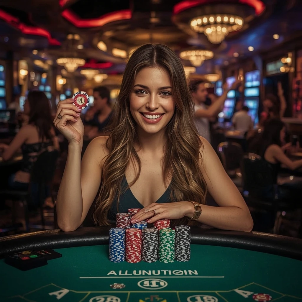 bonus dans les mains d'un homme au casino SPLIT ACES CASINO