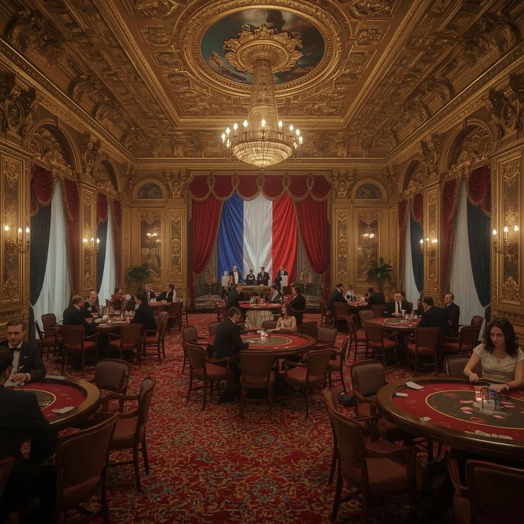 Le casino et le drapeau français Split Aces Casino